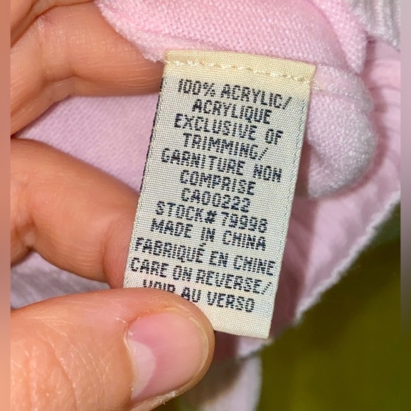 Pink Cowl Neck Sweater with Smooth Knit - Picture 3 of 6